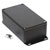 Hammond 1590xxFBK Series Diecast Enclosures - Flanged Base - Black