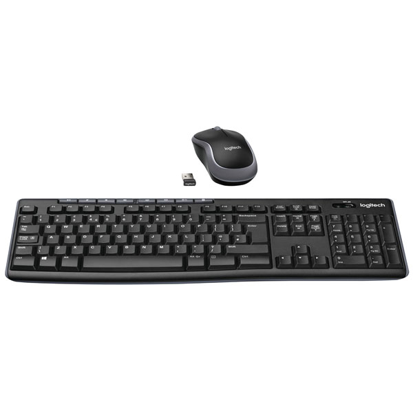  920-004523 Wireless Combo MK270 Keyboard & Mouse - Black