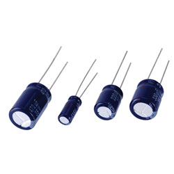 Panasonic M Series Radial Aluminium Electrolytic Capacitors 85°C