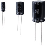 Panasonic NHG Series Radial Aluminium Electrolytic Capacitors 105°C 20%