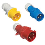 Europa Components IP Series IP44 Industrial Mains Plugs