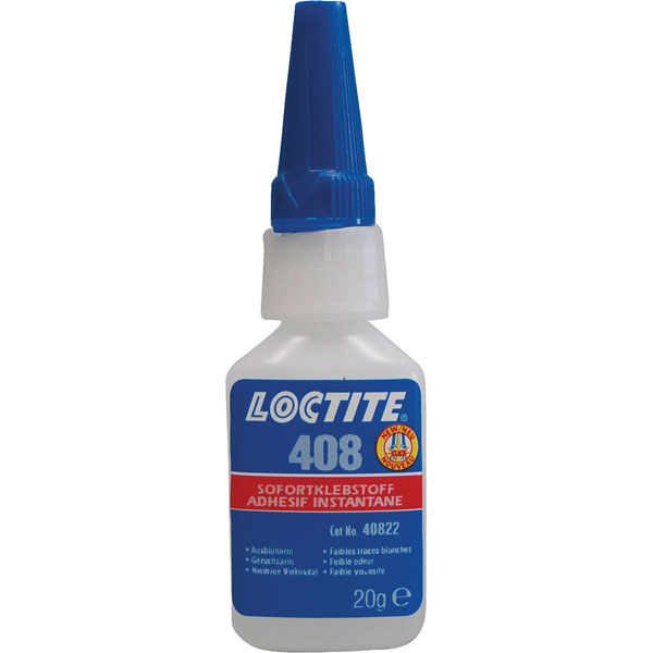  1919333 408 Low Viscosity Low Bloom Low Odour Instant Adhesive 20g