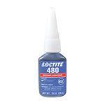 LOCTITE 480 Rubber Toughened Instant Black Adhesive