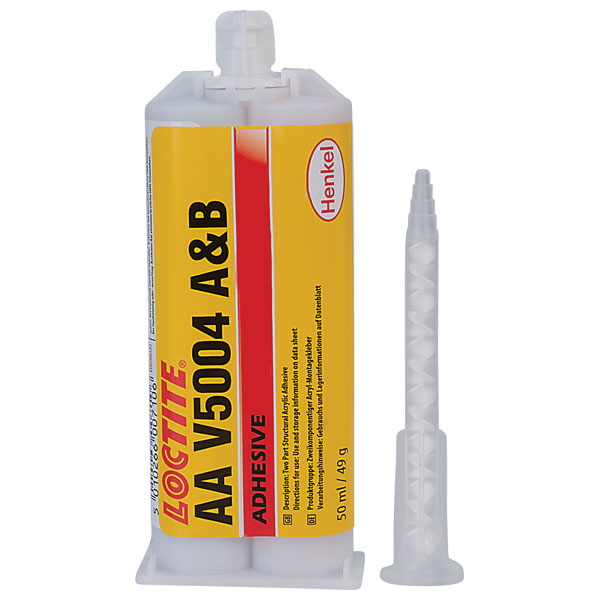 LOCTITE 1290539 AA V5004 Clear 2 Part MMA Dual Cartridge 50ml
