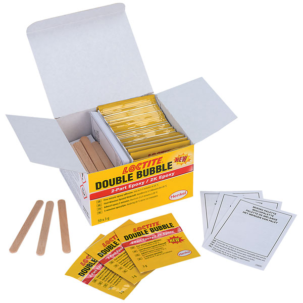 LOCTITE 2015058 EA Double Bubble Epoxy Adhesive 50 x 3g