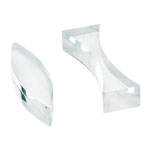 Eisco Acrylic Lenses, Double Concave and Double Convex