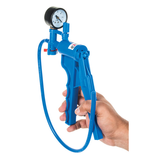  Hand Held Vacuum Pump with Pressure Gauge
