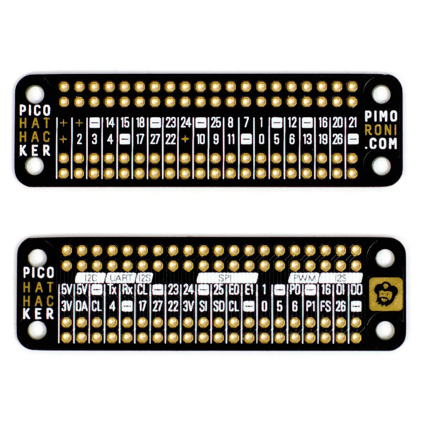 Image of Pimoroni PIM300 Pico HAT Hacker Break Out Your Raspberry Pi GPIO Pins