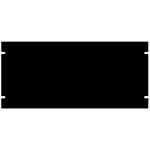 Hammond PBFS Series Formed Steel Blank Panels - Black