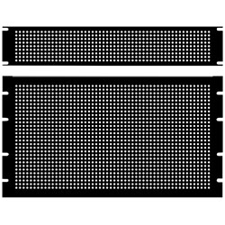 Hammond PPFS Series Steel Blank Panels - Black - Perforated