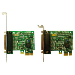 Brainboxes PX-1xx Parallel Port Printer PCI Express Cards Standard/Low-Profile