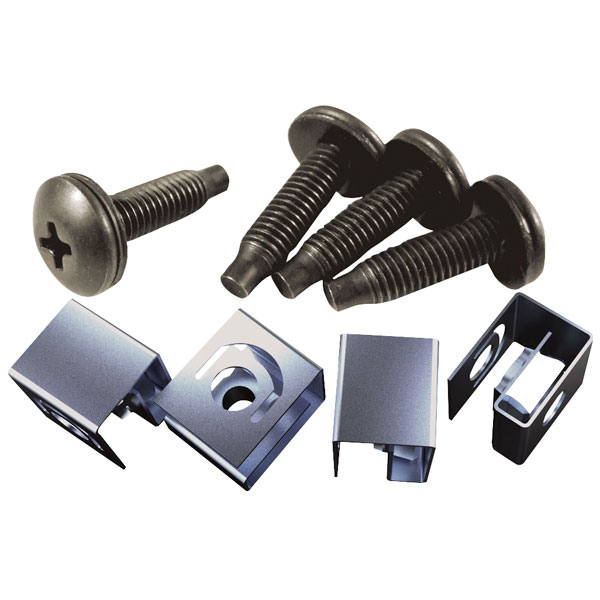  10-32 Mounting Screw & Clip Nut Pack of 25