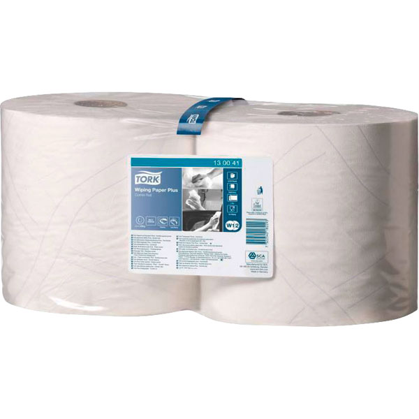  130051 Wiping Paper Plus Roll - Blue - 1 Roll of 1500 Sheets 510m