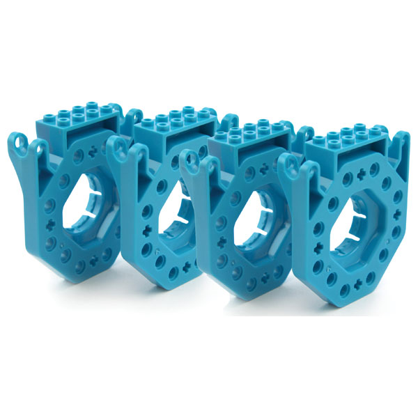Wonder Workshop Dash and Dot Building Brick Connectors Pk4