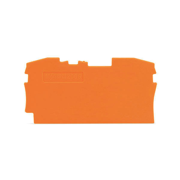  2006-1392 1mm End and Intermediate Plate for 2006-1300 Series Orange