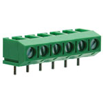 CamBlock Plus 5mm Low Profile 90° Green Terminal Blocks