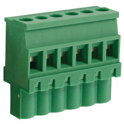 CamBlock Plus 5mm Pluggable Female Terminal Blocks Standard Orientation