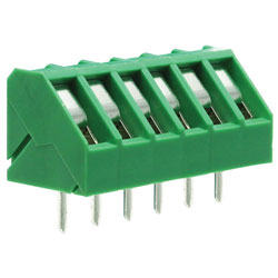 CamBlock Plus 5mm Low Profile 45° Green Rising Clamps