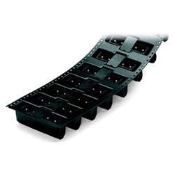 WAGO 231 Series MCS MIDI 12A 7.5mm Closed Vertical PCB Headers Grey