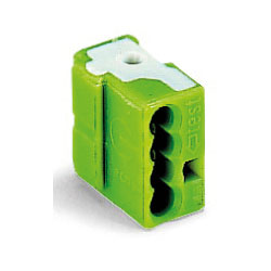 WAGO 243 Series PUSH WIRE® 6A Modular PCB Splice Connectors
