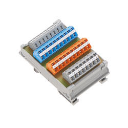 WAGO 289 Series Connection Modules for 8 Way 3 Conductor Sensors