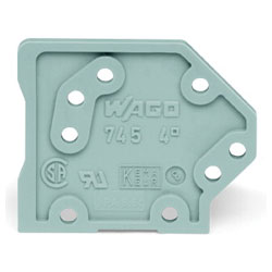 WAGO 745 Series Snap Fit End Plates