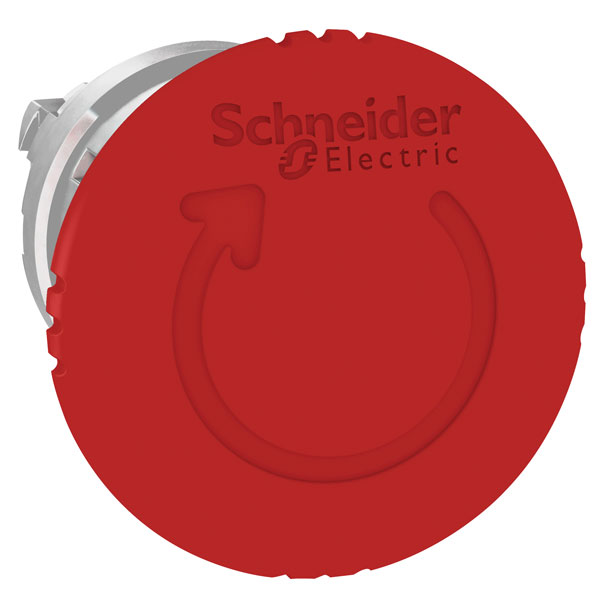 Schneider ZB4BS844 Red E-Stop Latching Switch Head