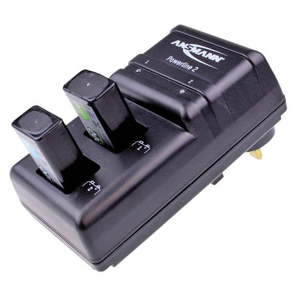  Powerline 2 9V PP3 NiMH Plug in Battery Charger
