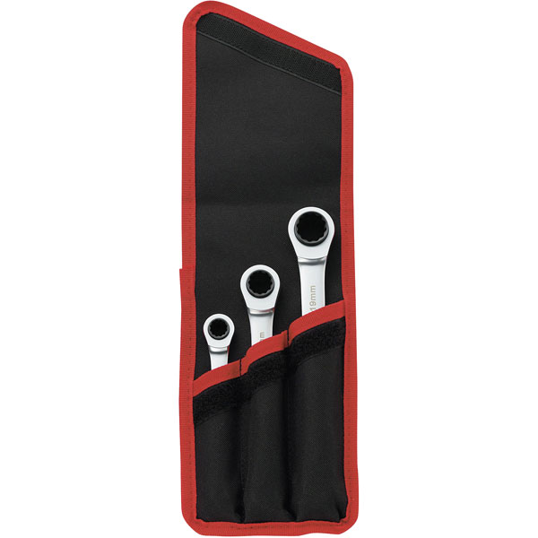 Click to view product details and reviews for Toolcraft 819162 Ratchet Ring Spanners 8 19mm 3 Piece.