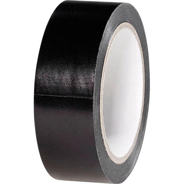 Toolcraft Black PVC Insulation Tape 6m x 19mm | Rapid Electronics