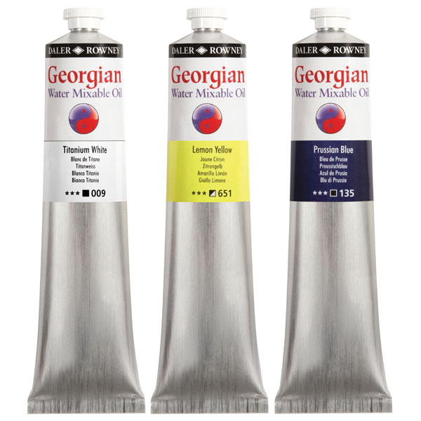 georgian water mixable oil paint