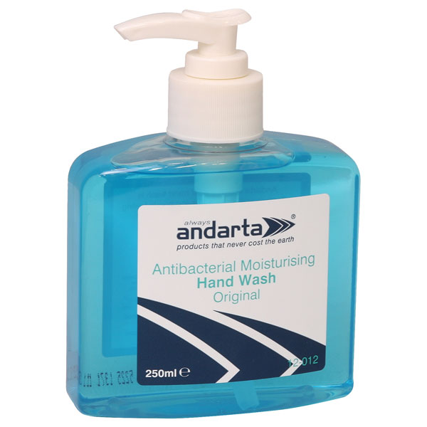 12-012 Anti-Bac Hand Soap Pump Bottle 500ml - 12 x 500ml