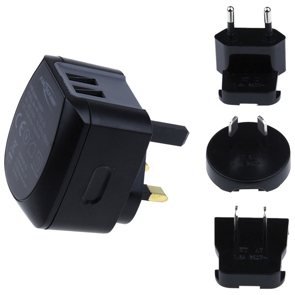 1001-0046 USB Travel Charger 2.4A