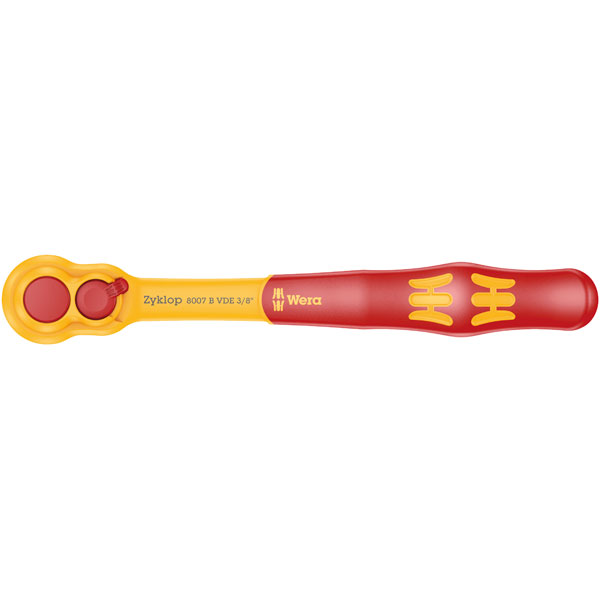 Wera 05004966001 8007 B Zyklop VDE Ratchet 3/8" Drive x 222mm