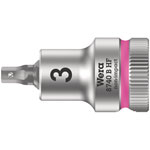 Wera 8740 B HF Zyklop In-Hex 3/8in. Square Drive Bit-Sockets - Metric