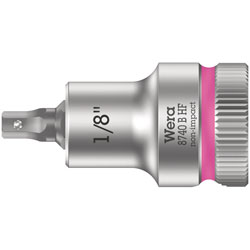 Wera 8740 B HF Zyklop In-Hex 3/8in. Square Drive Bit-Sockets - Imperial