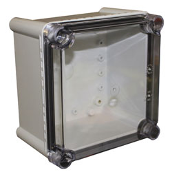 CamdenBoss CHDX7 X7 Series IP66/67Polycarbonate Enclosures - Transparent Lids