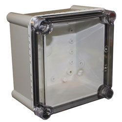 CamdenBoss CHDX7 X7 Series IP66/67 ABS Enclosures - Transparent Lids