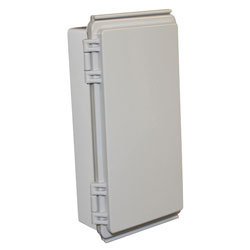 CamdenBoss CHDX8 X8 Series IP66/67 Hinged Polycarbonate Enclosures - Solid Lids