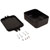 Hammond RL6215-FBK Project Enclosure Flanged GPABS 125x80x35mm Black view 2