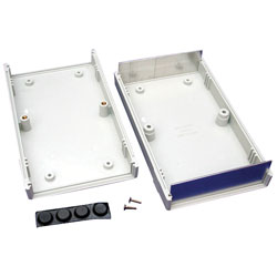 Hammond 1598 Series Flame Retardant Plastic Instrument Enclosures Grey