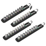 Wera Zyklop Belt Socket Sets 1/4 Drive