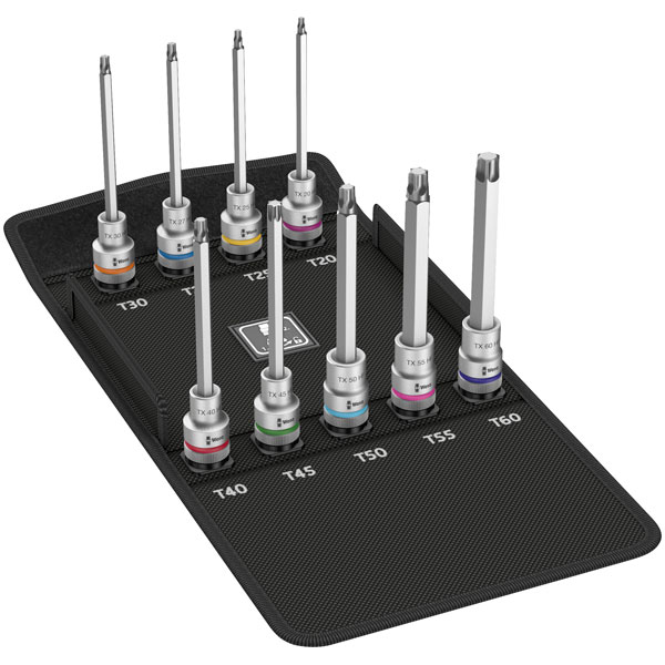 Wera 05004212001 8767 C TORX® HF 3 Zyklop Bit Socket Set 1/2" Driv...