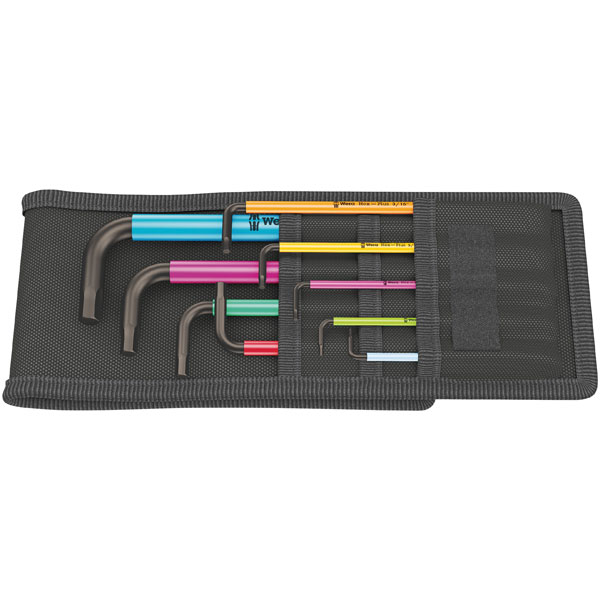 Wera 05022639001 950/9 Hex-Plus Multicolour Imperial 1 L-Key Set -...