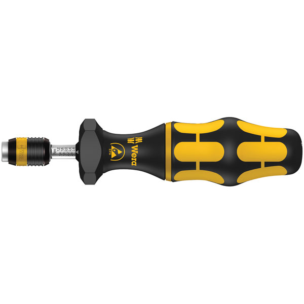 Wera 05074733001 7445 Kraftform ESD Adj. Torque Screwdriver (2.5-1...
