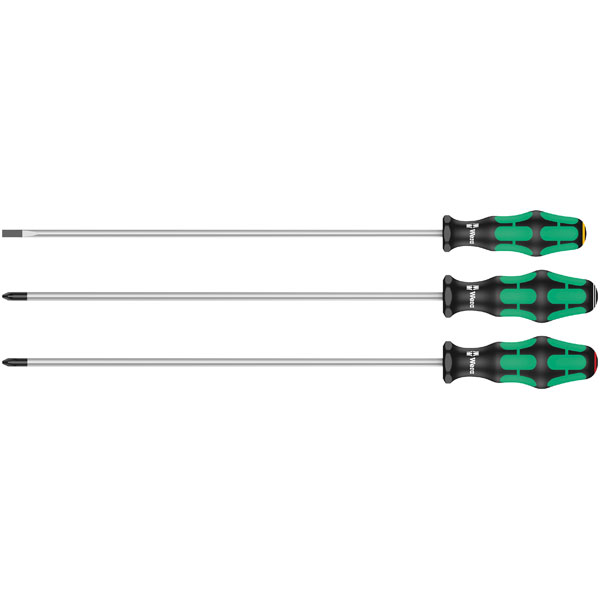 Wera 05347735002 335/350/355/3 Kraftform Plus ScrewDriver Set 300m...