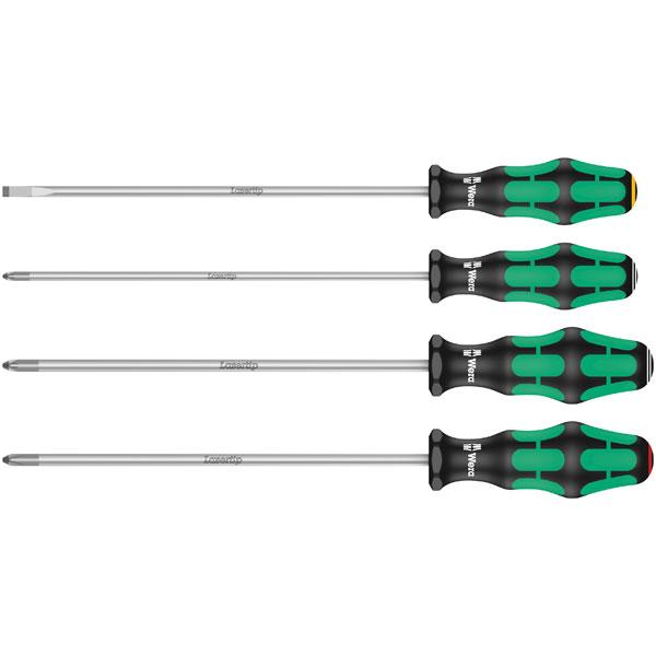 Wera 05347736002 335/350/355/4 Kraftform Plus ScrewDriver Set 200m...