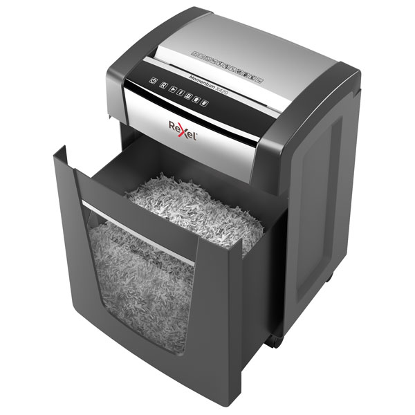 Rexel Momentum Cross Cut Paper Shredders Rapid Online