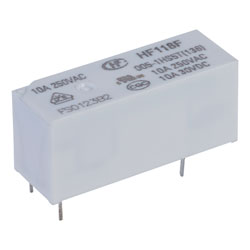 Hongfa HF118F Series Miniature High Power PCB Relays 8A Low Height