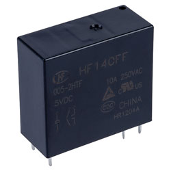 Hongfa HF140FF Miniature Intermediate PCB Power Relays 10A